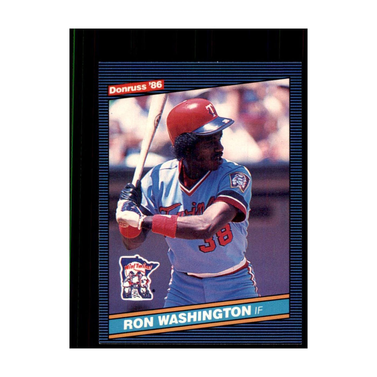 1986 Donruss Ron Washington Twins #560