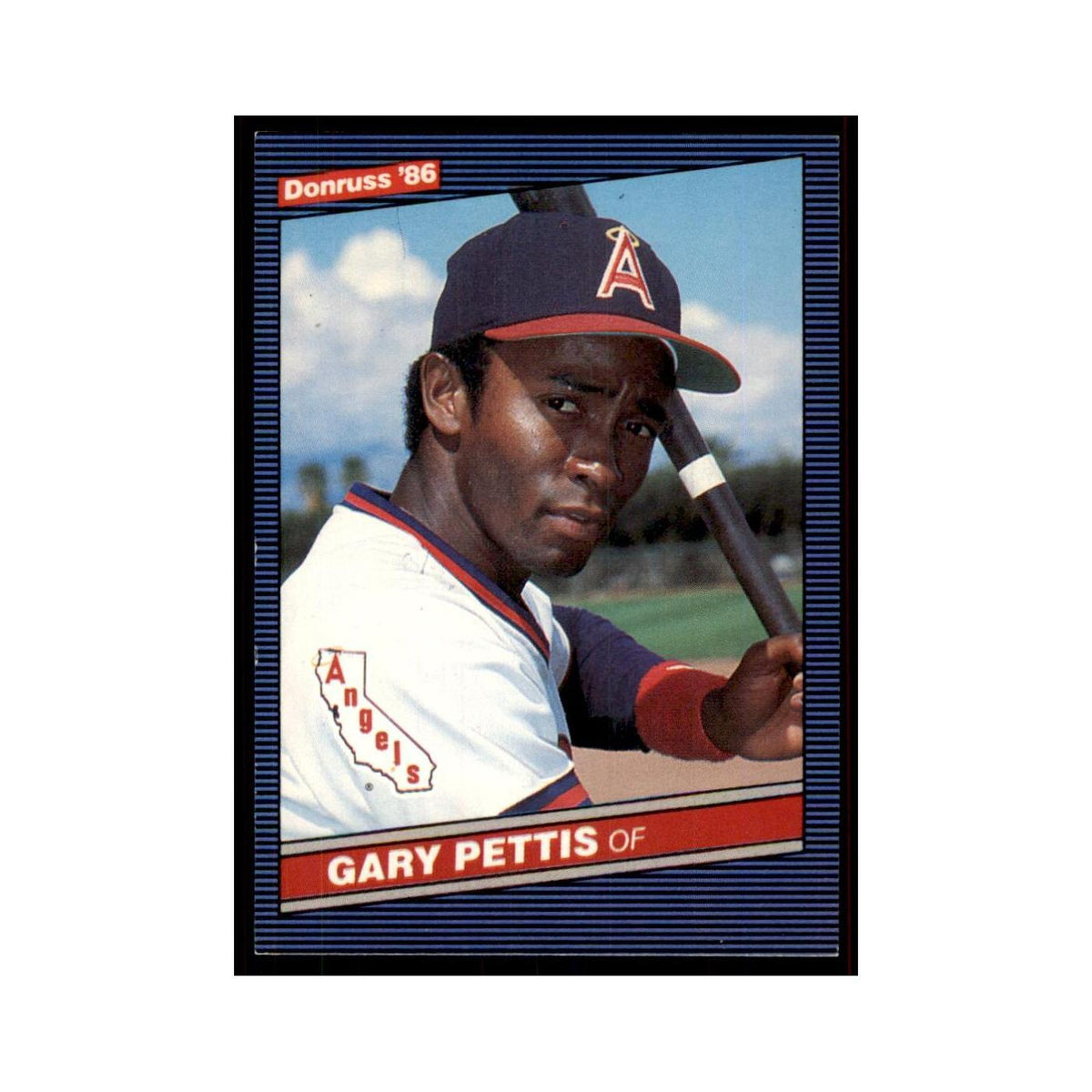 1986 Donruss Gary Pettis Angels #158