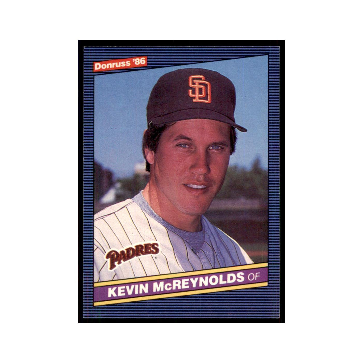 1986 Donruss Kevin McReynolds Padres #80