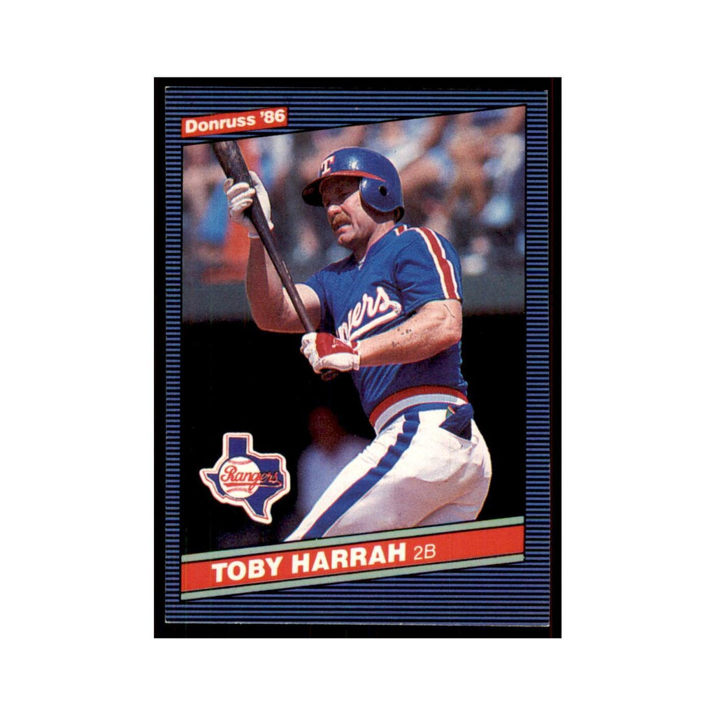 1986 Donruss Toby Harrah Rangers #159