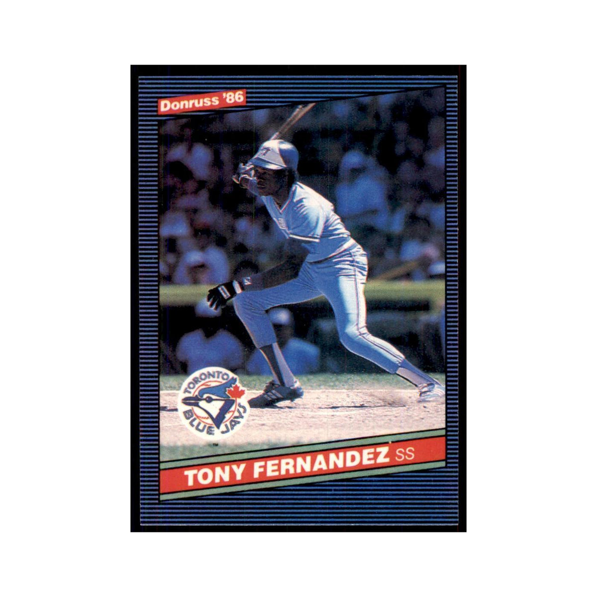 1986 Donruss Tony Fernandez Blue Jays #119