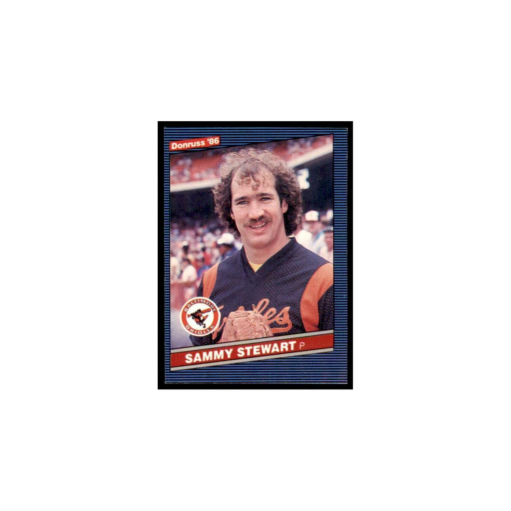 1986 Donruss Sammy Stewart Orioles #270