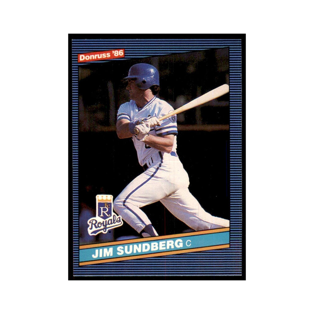 1986 Donruss Jim Sundberg Royals #277