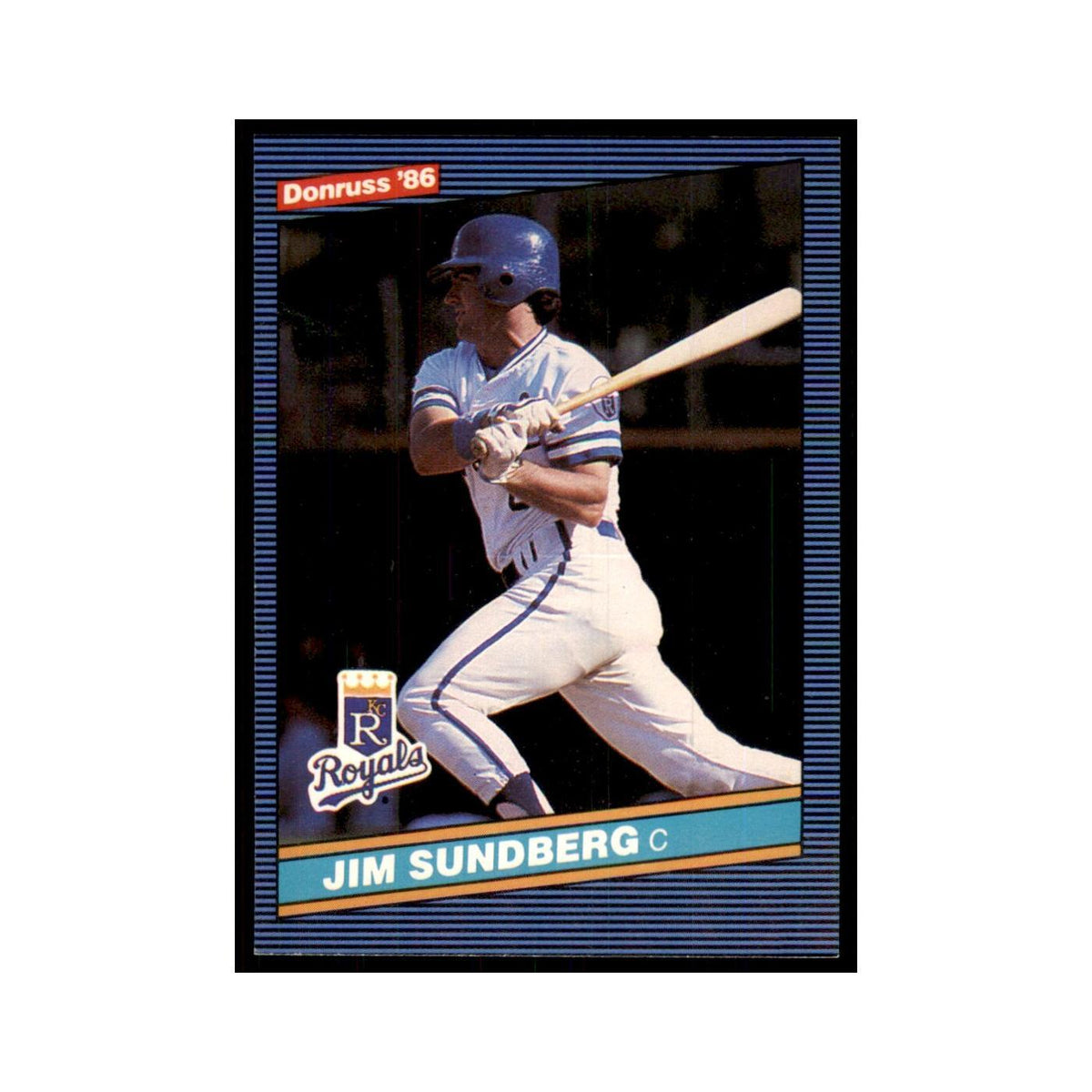 1986 Donruss Jim Sundberg Royals #277