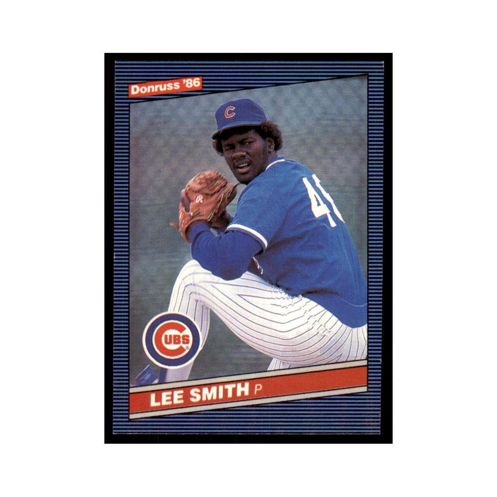 1986 Donruss Lee Smith Cubs #144