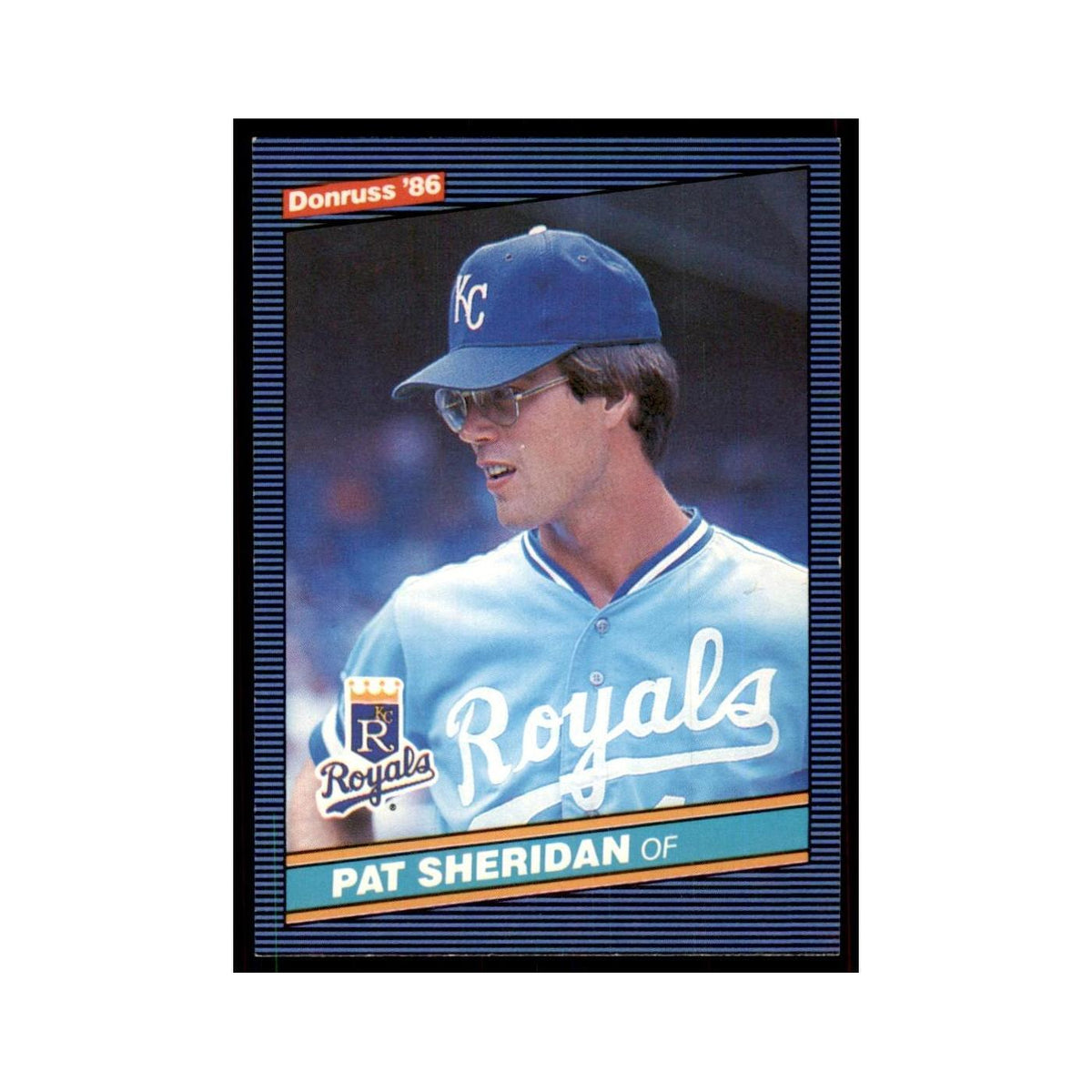 1986 Donruss Pat Sheridan Royals #155