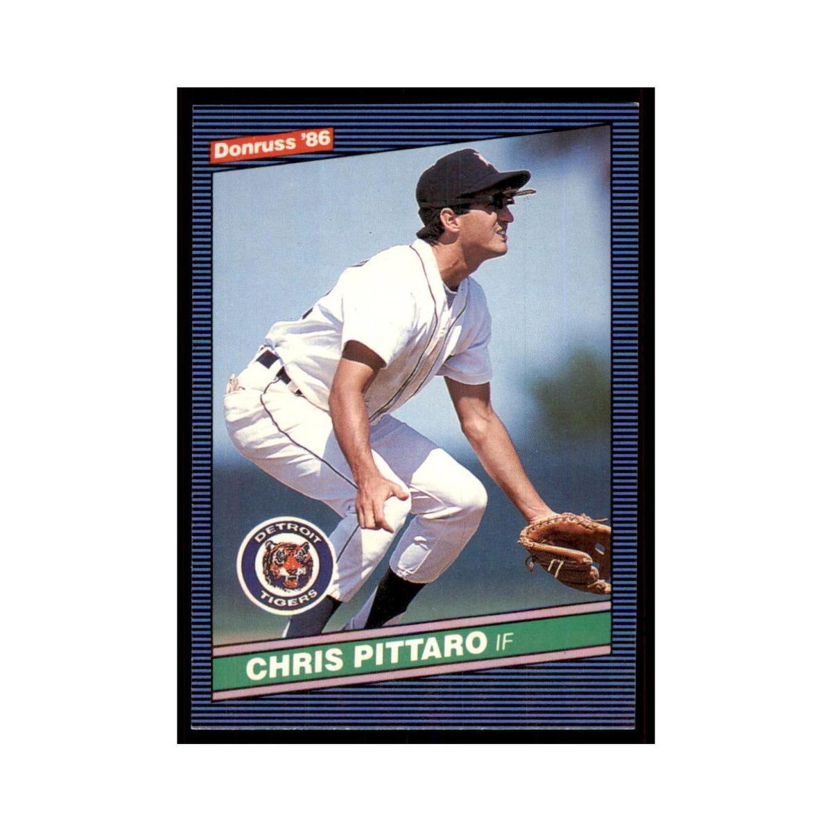 1986 Donruss Chris Pittaro RC Tigers #150