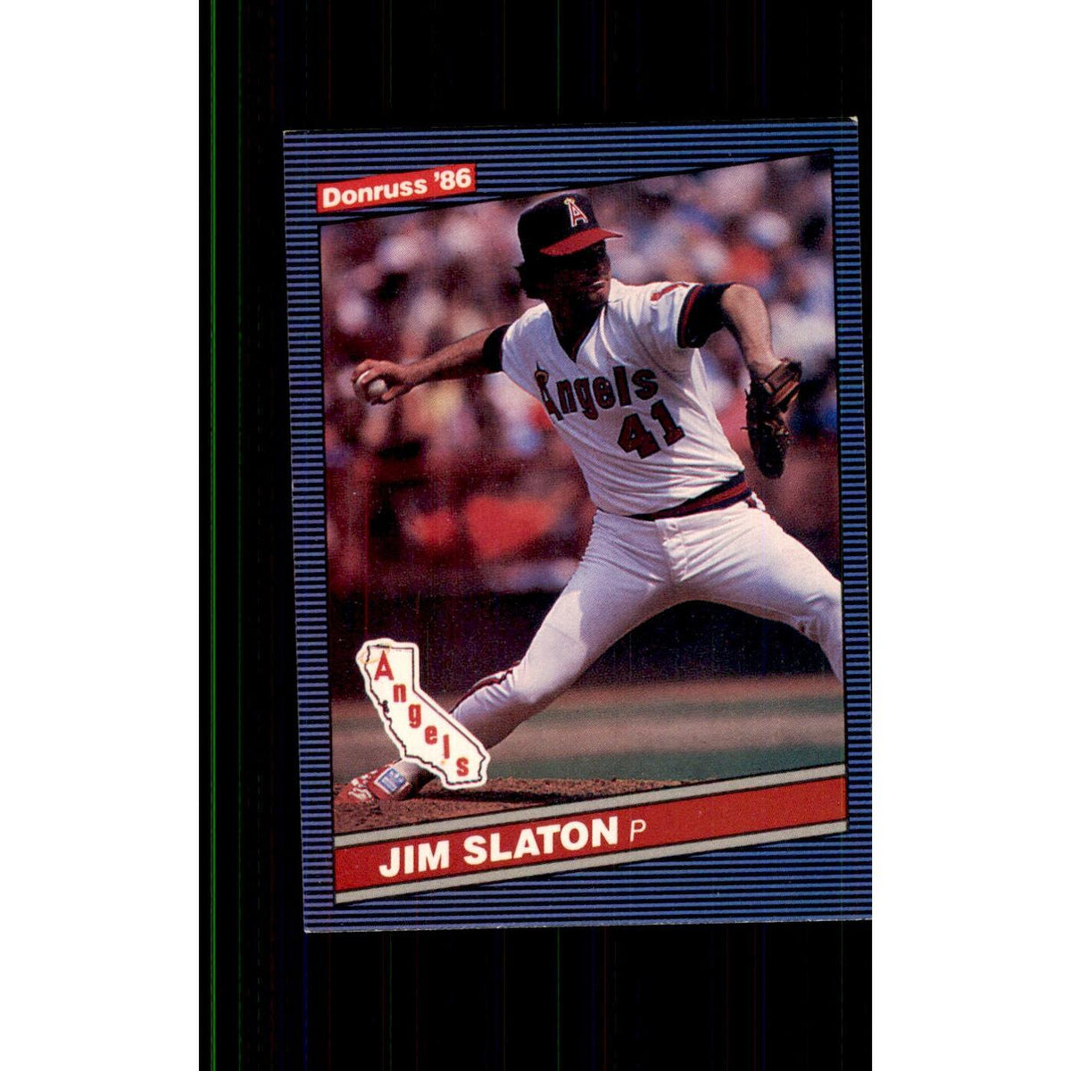 1986 Donruss Jim Slaton Angels #402