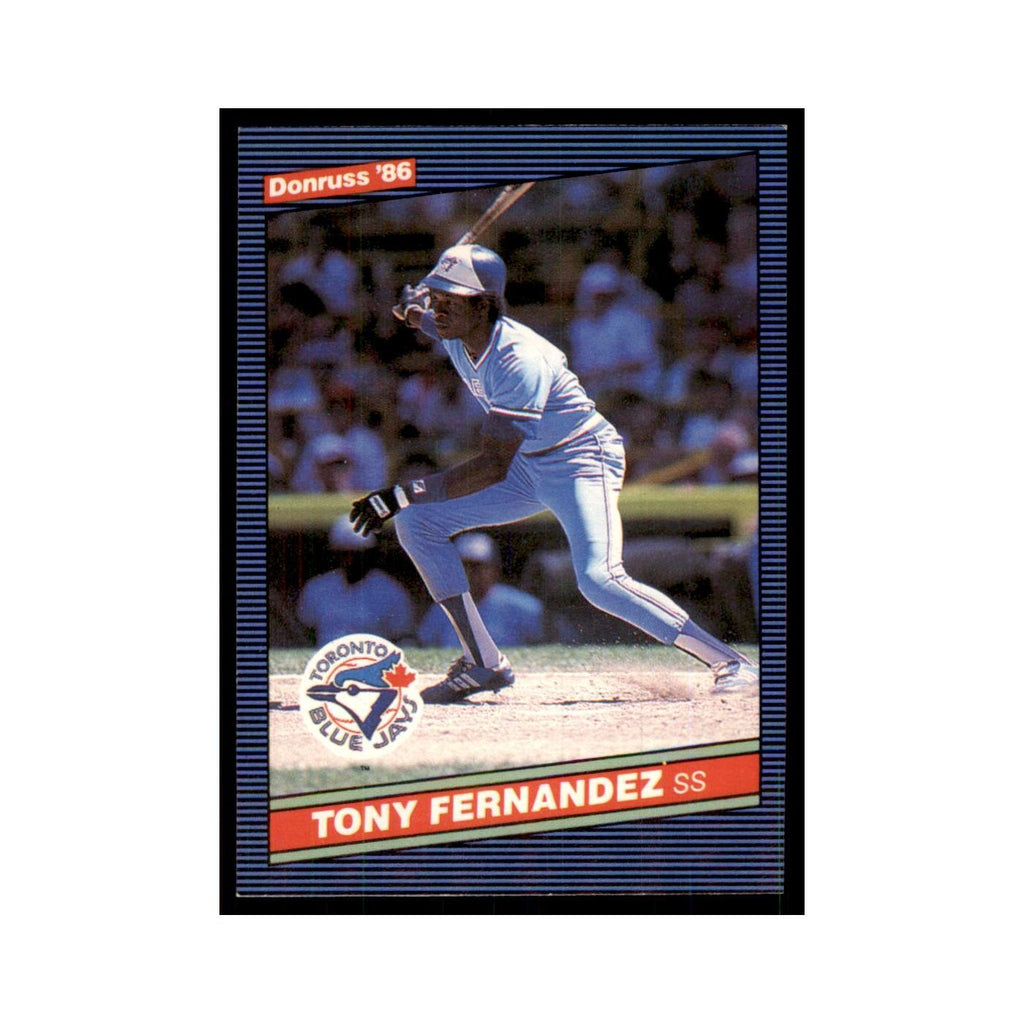 1986 Donruss Tony Fernandez Blue Jays #119