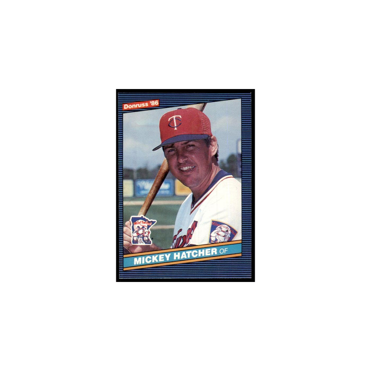 1986 Donruss Mickey Hatcher Twins #269