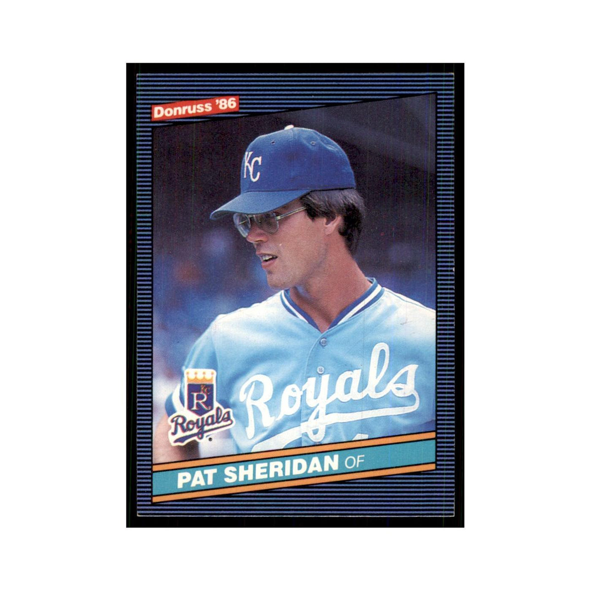 1986 Donruss Pat Sheridan Royals #155