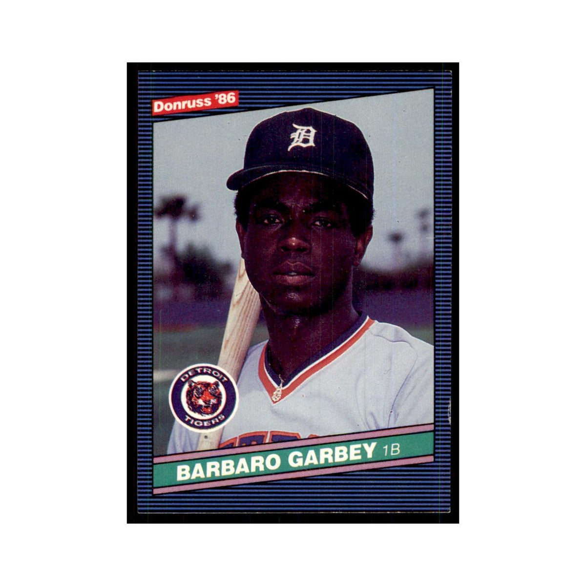 1986 Donruss Barbaro Garbey Tigers #349
