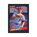 1986 Donruss Greg Gross Phillies #163