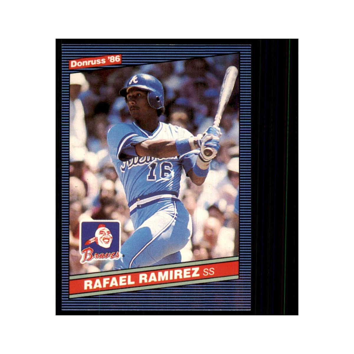 1986 Donruss Rafael Ramirez Braves #263