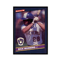 1986 Donruss Rick Manning Brewers #368
