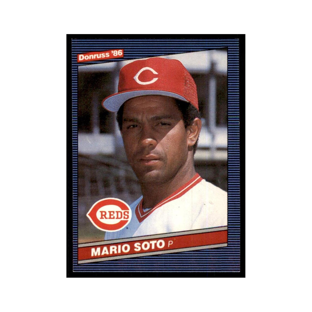 1986 Donruss Mario Soto Reds #184