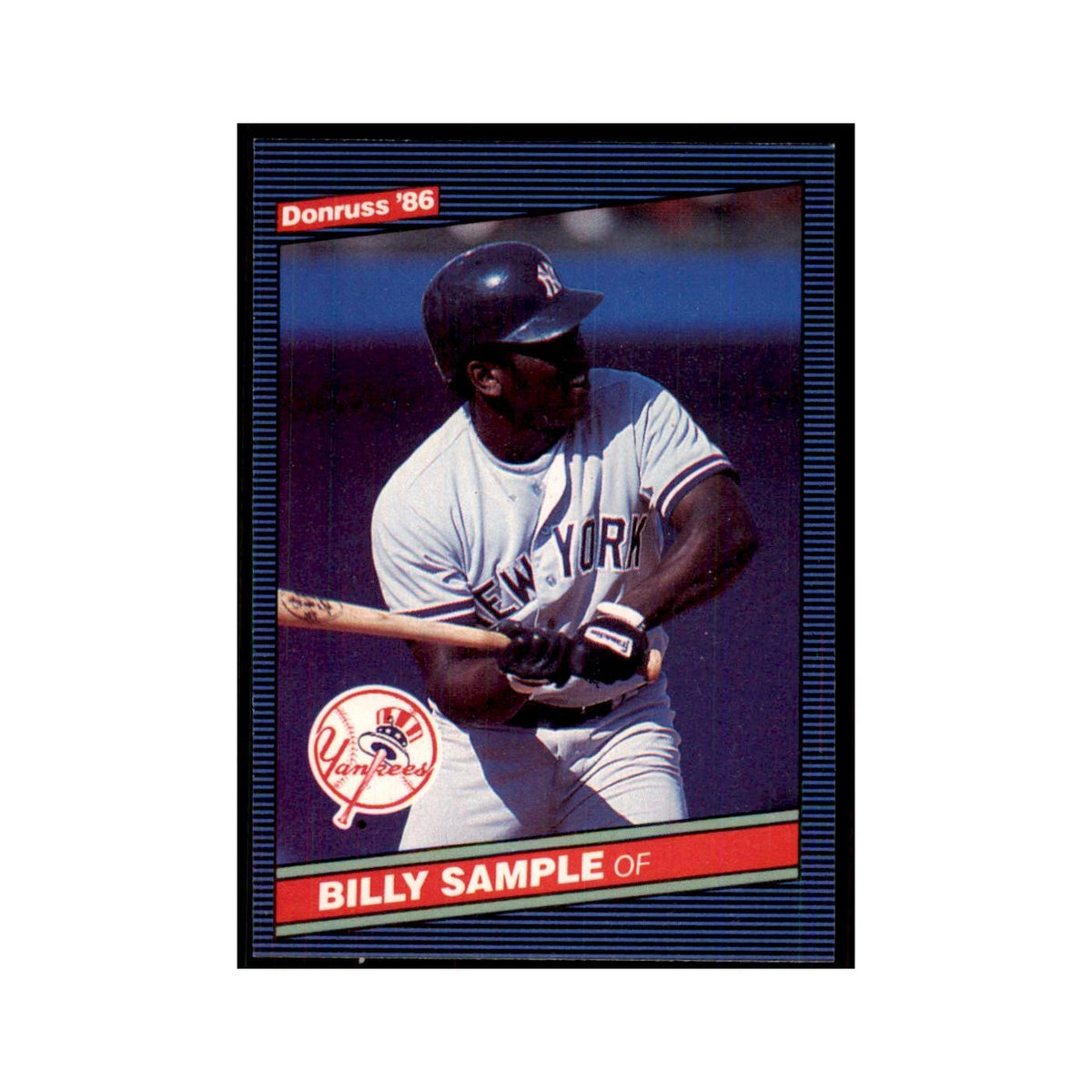 1986 Donruss Billy Sample Yankees #539