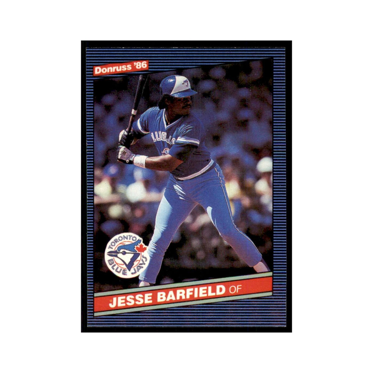 1986 Donruss Jesse Barfield Blue Jays #193