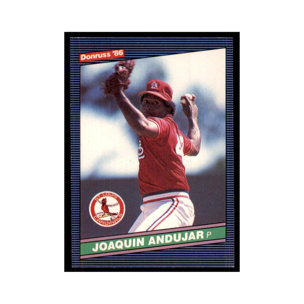 1986 Donruss Joaquin Andujar Cardinals #231
