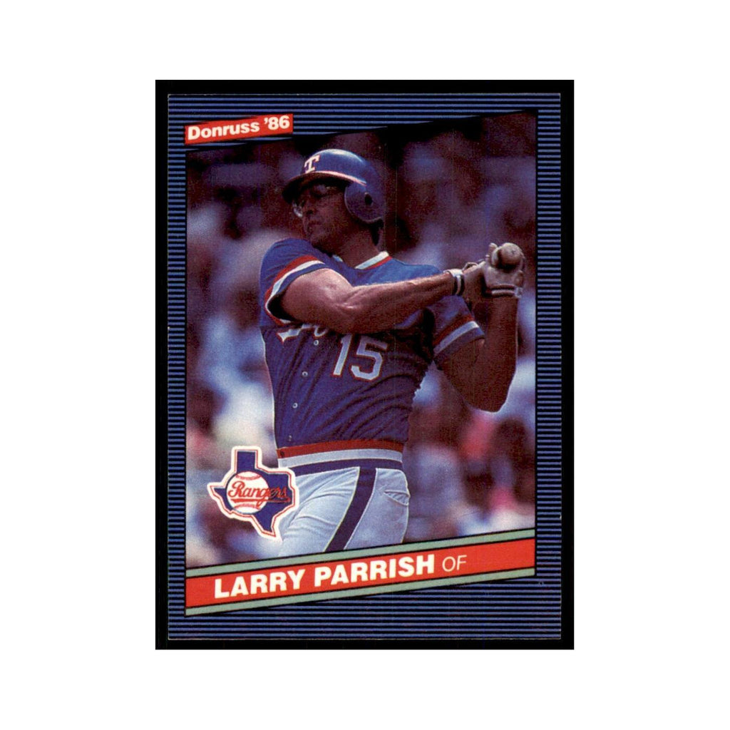 1986 Donruss Larry Parrish Rangers #178