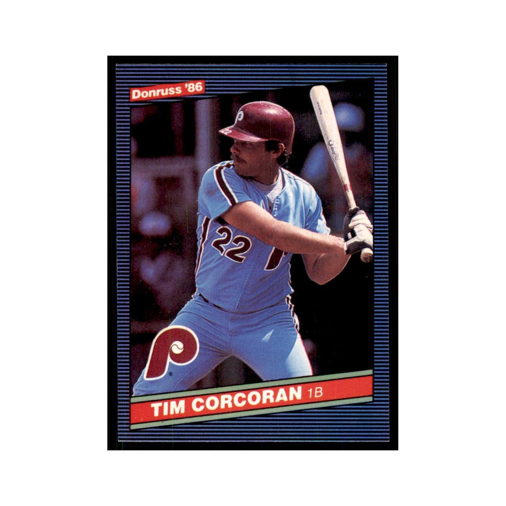 1986 Donruss Tim Corcoran Phillies #381