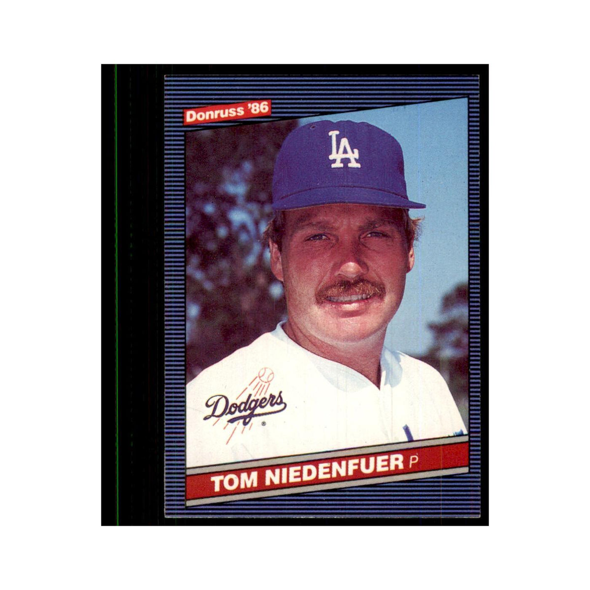 1986 Donruss Tom Niedenfuer Dodgers #397