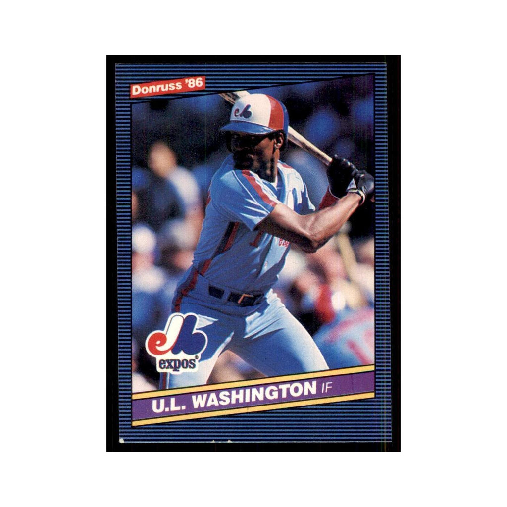 1986 Donruss U.L. Washington Montreal Expos #498