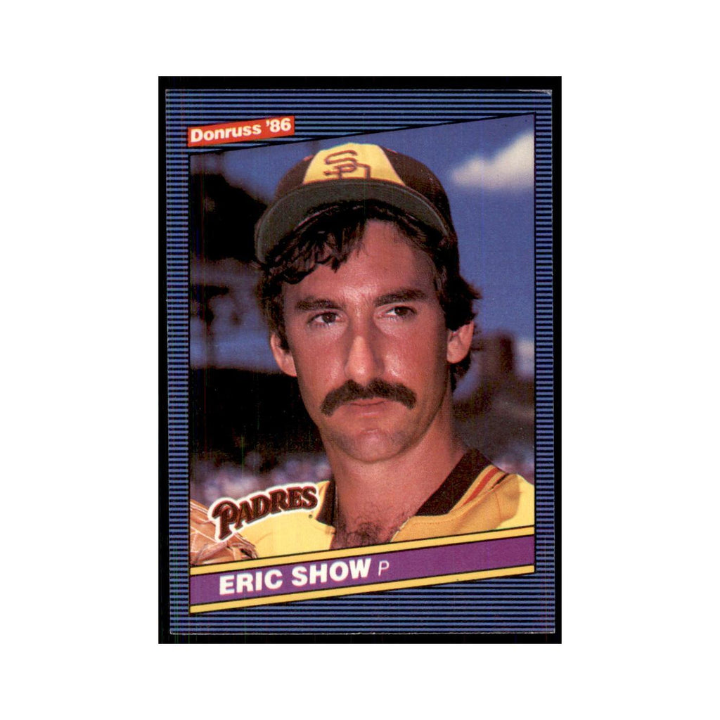 1986 Donruss Eric Show Padres #234