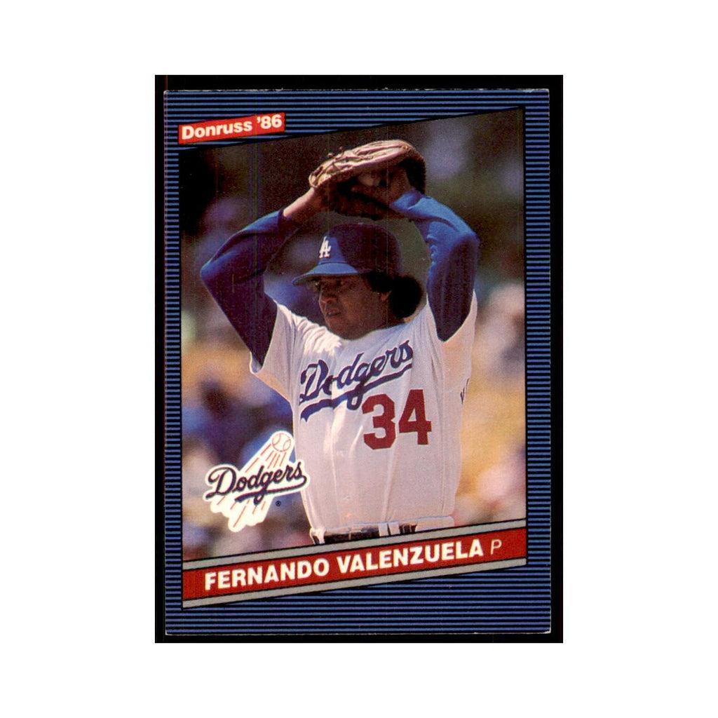 1986 Donruss Fernando Valenzuela Dodgers #215