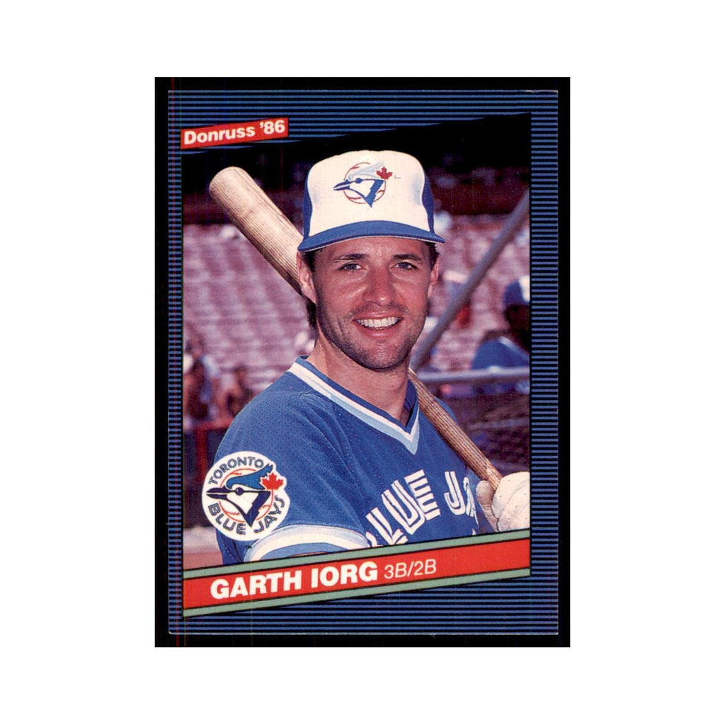 1986 Donruss Garth Iorg Blue Jays #640