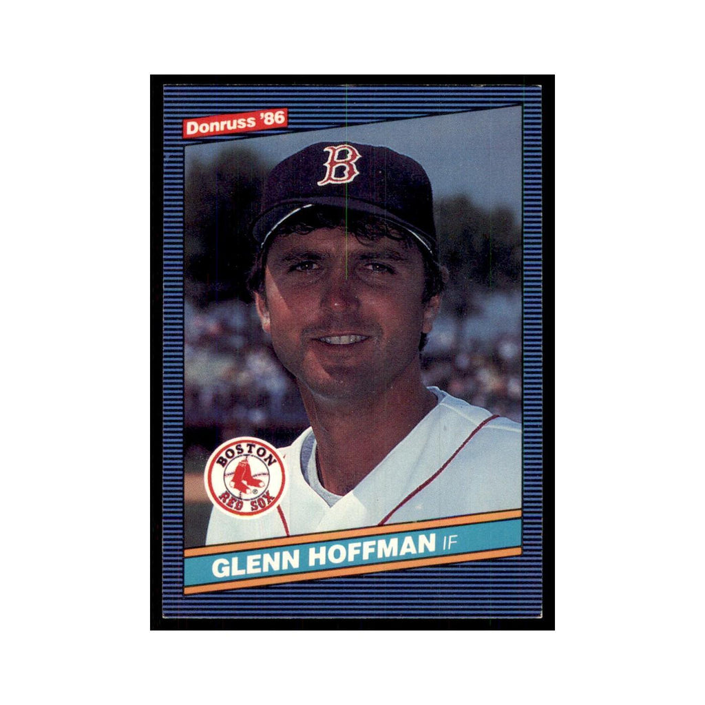 1986 Donruss Glenn Hoffman Red Sox #457