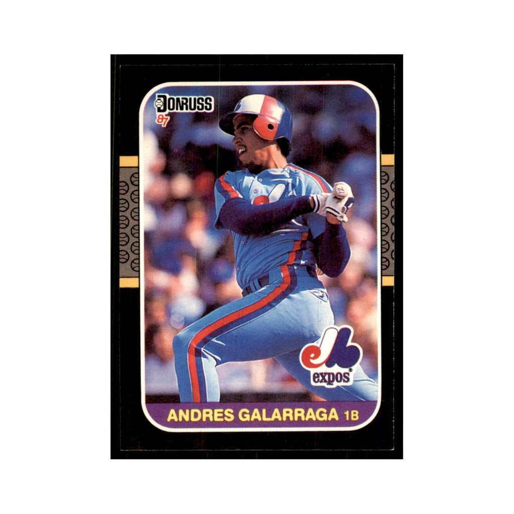 1987 Donruss Andres Galarraga Baseball Cards #303
