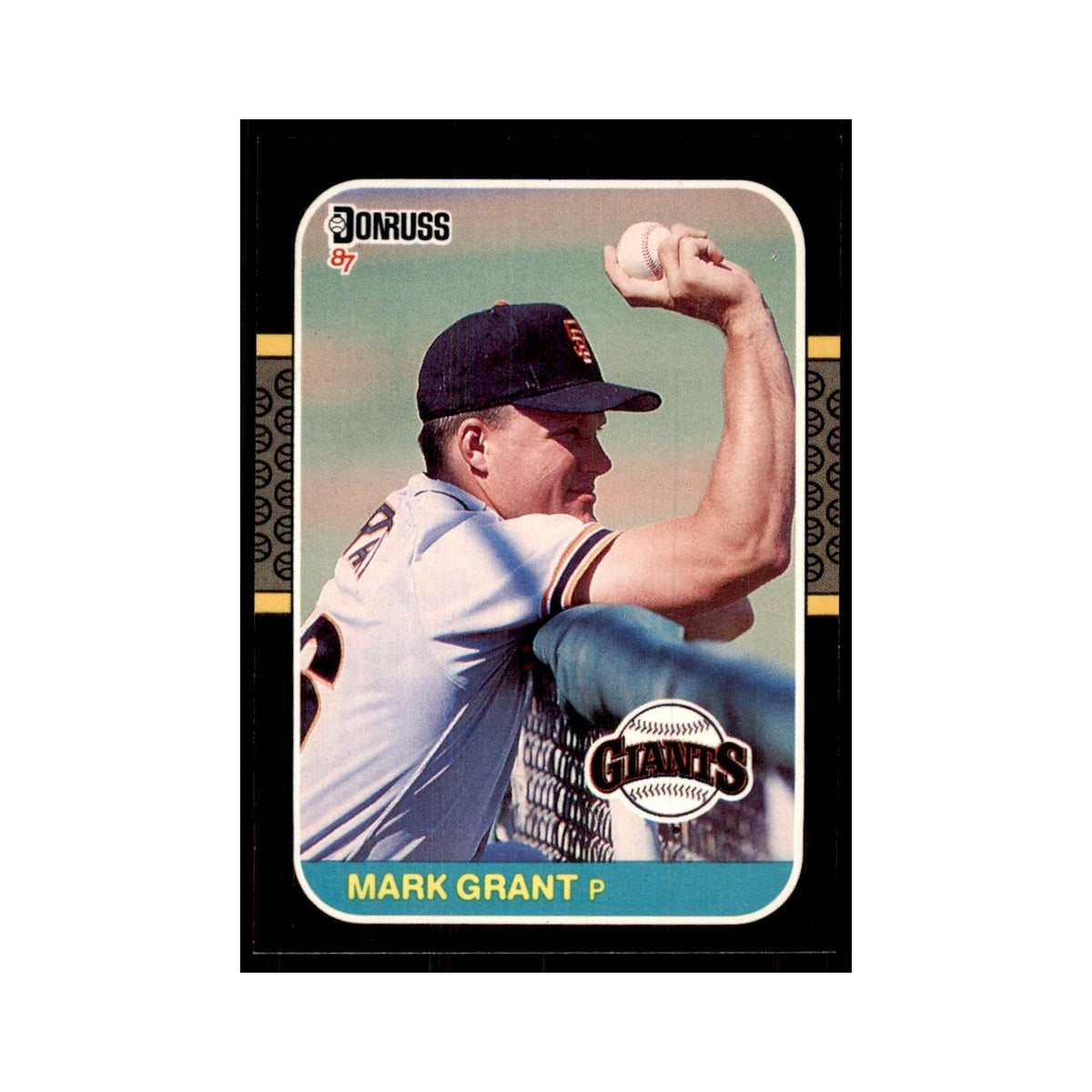 1987 Donruss Mark Grant Baseball Cards #644