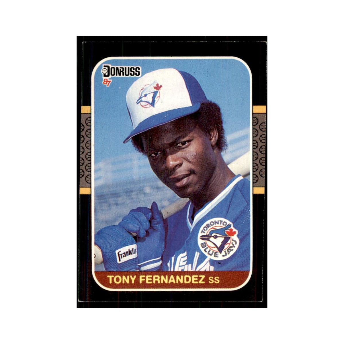 1987 Donruss Tony Fernandez Baseball Cards #72