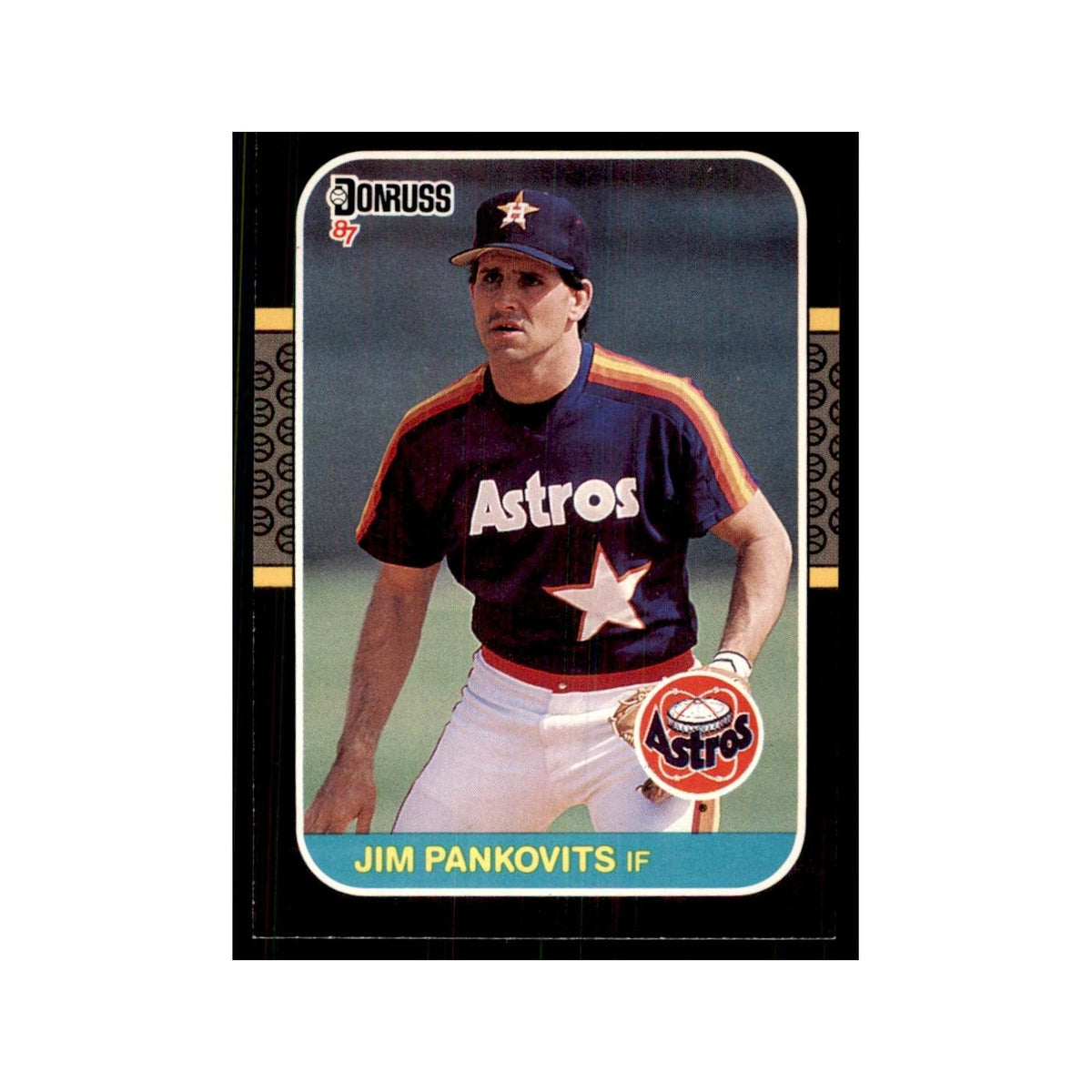 1987 Donruss Jim Pankovits Baseball Cards #605
