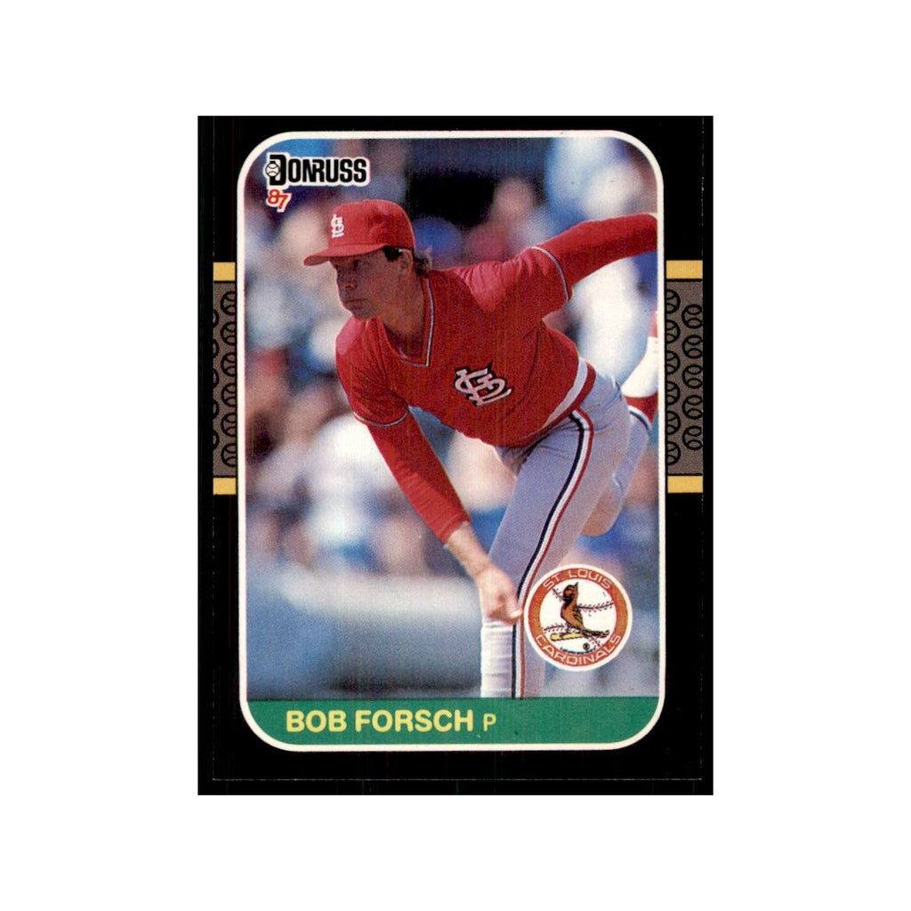 1987 Donruss Bob Forsch Baseball Cards #540