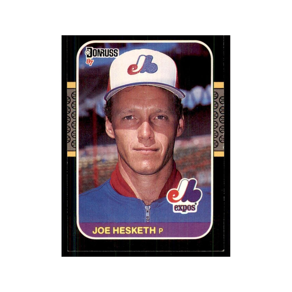 1987 Donruss Joe Hesketh Baseball Cards #134