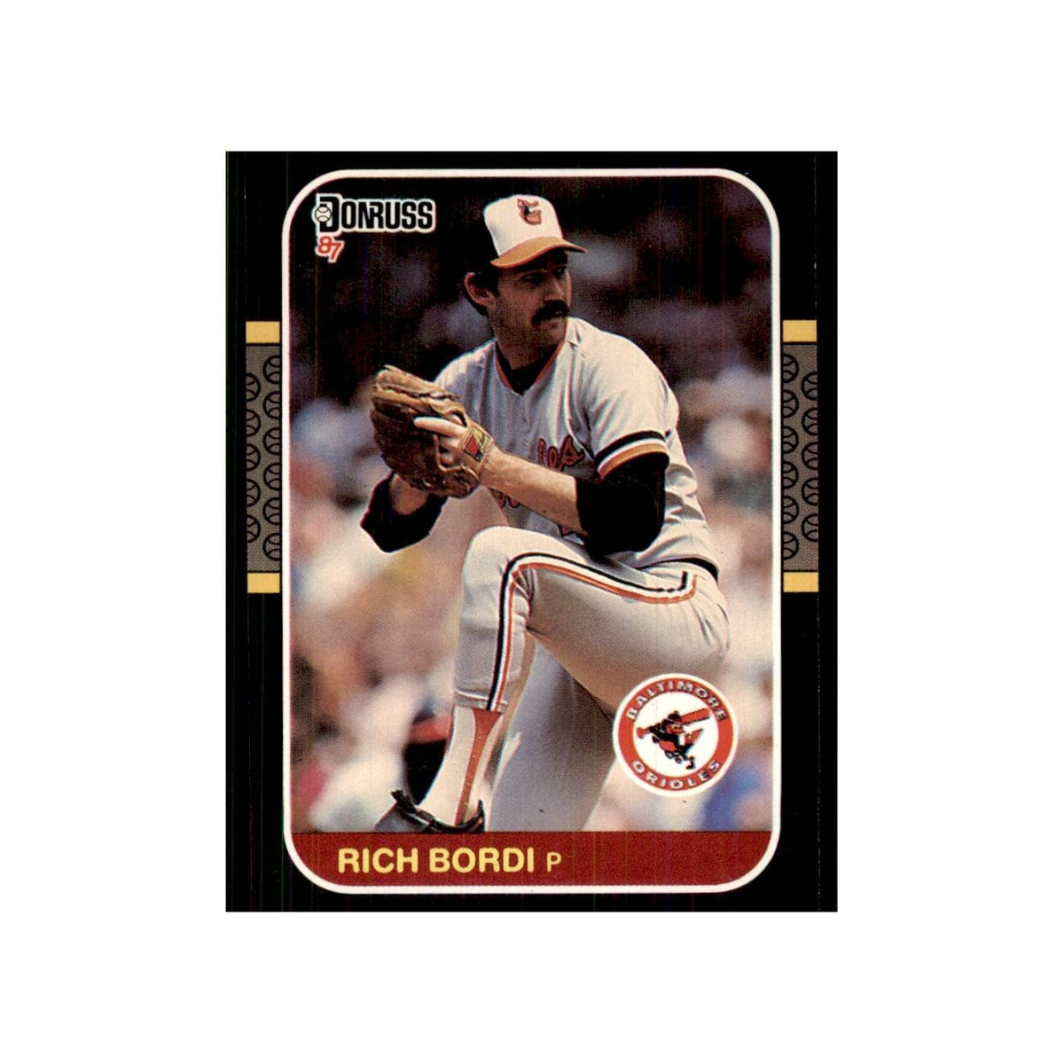 1987 Donruss Rich Bordi Baseball Cards #213