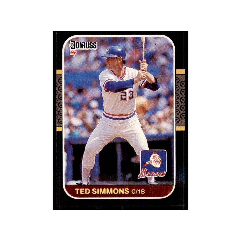 1987 Donruss Ted Simmons Baseball Cards #537