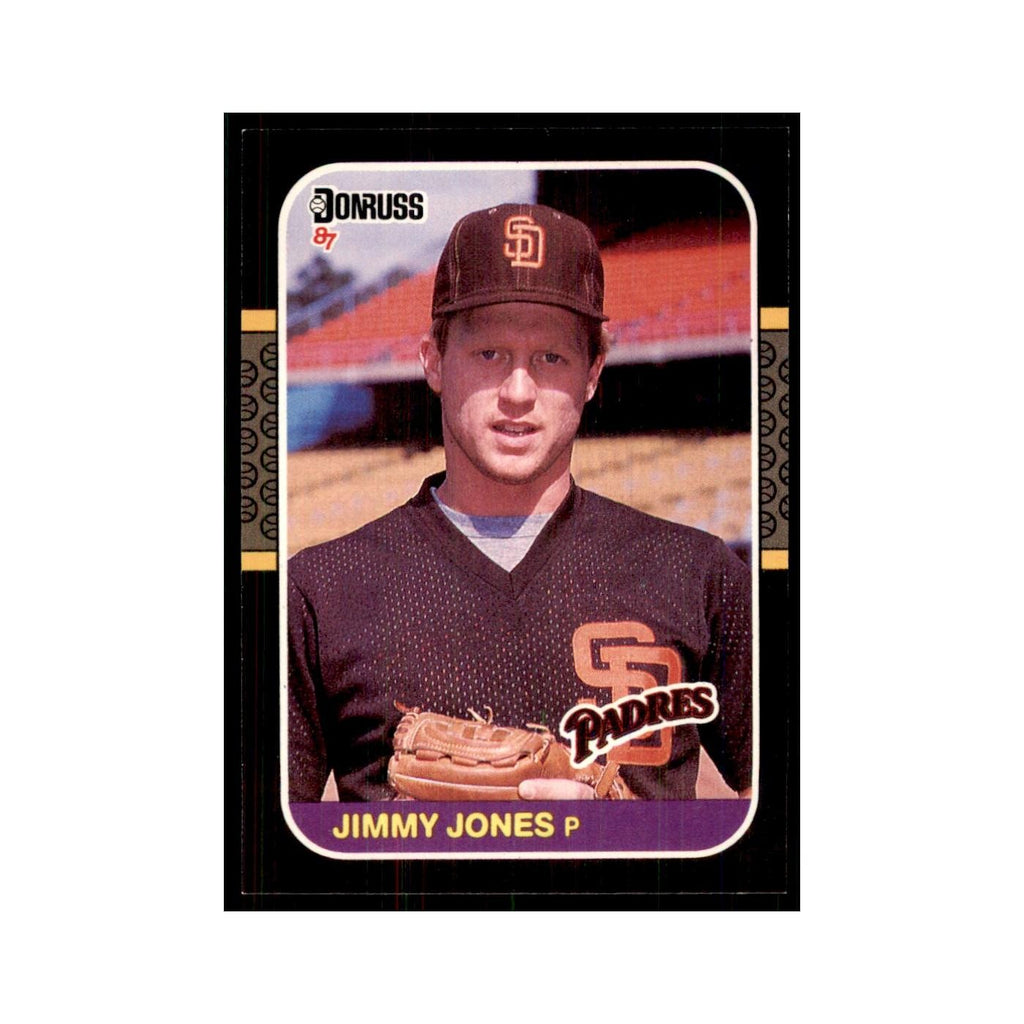 1987 Donruss Jimmy Jones Baseball Cards #557