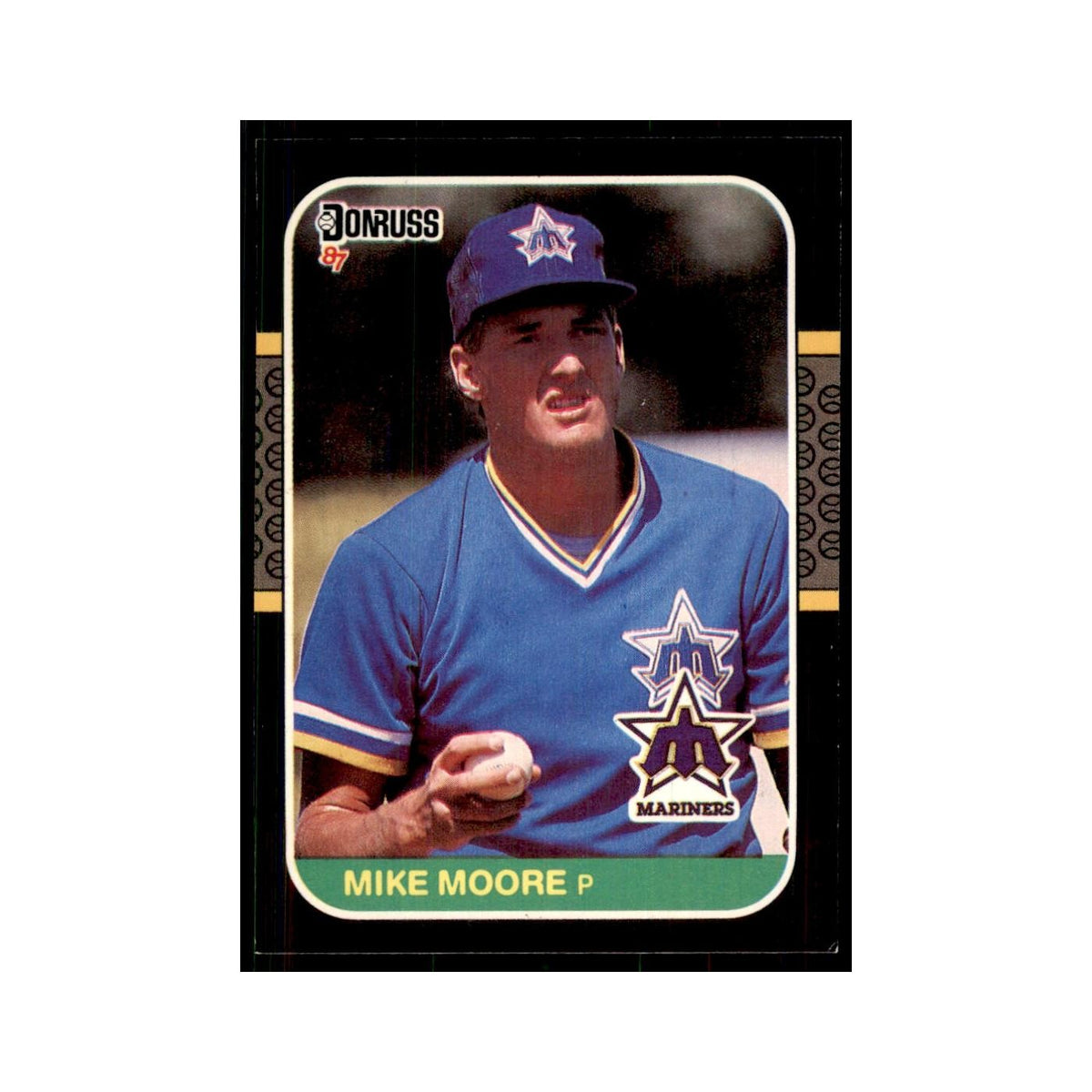 1987 Donruss Mike Moore Baseball Cards #70