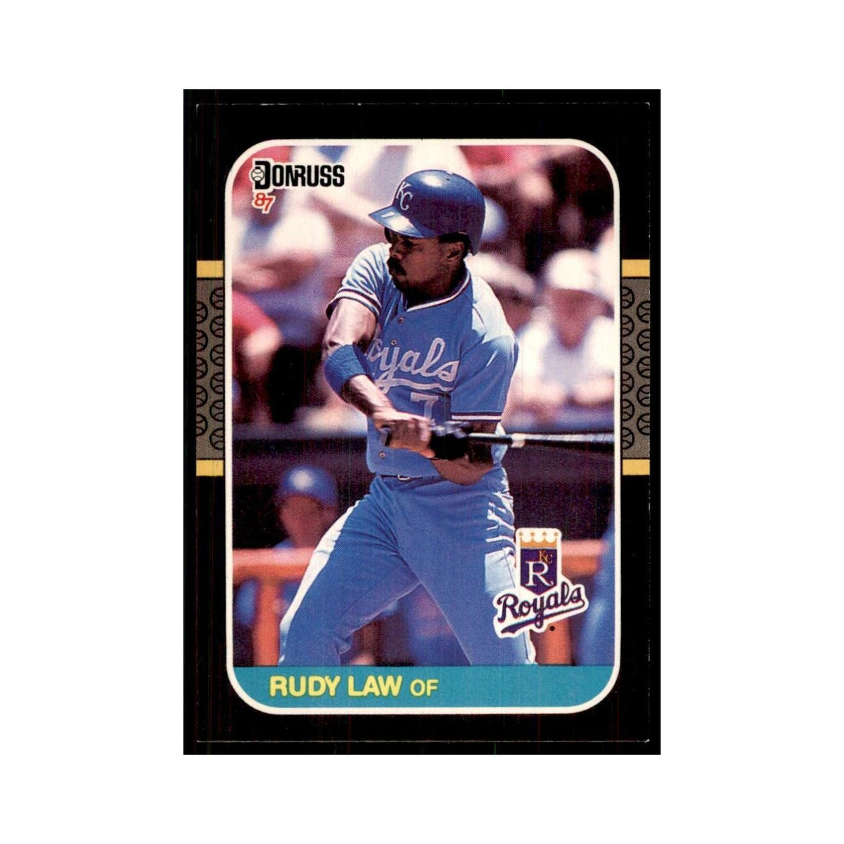 1987 Donruss Rudy Law Baseball Cards #343