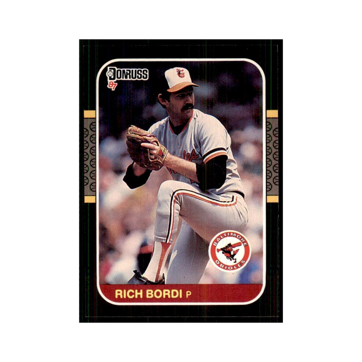 1987 Donruss Rich Bordi Baseball Cards #213