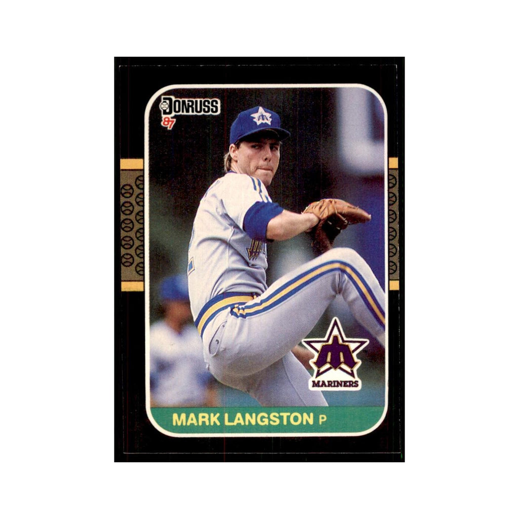 1987 Donruss Mark Langston Baseball Cards #568