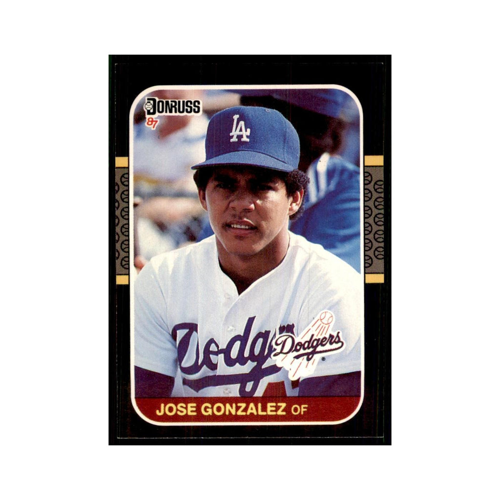1987 Donruss Jose Gonzalez Baseball Cards #525