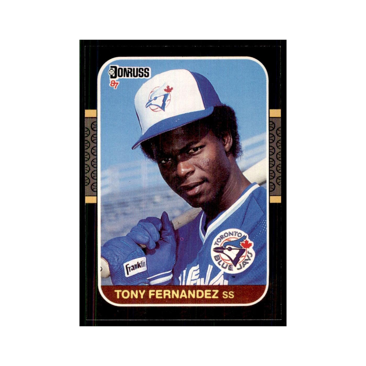 1987 Donruss Tony Fernandez Baseball Cards #72
