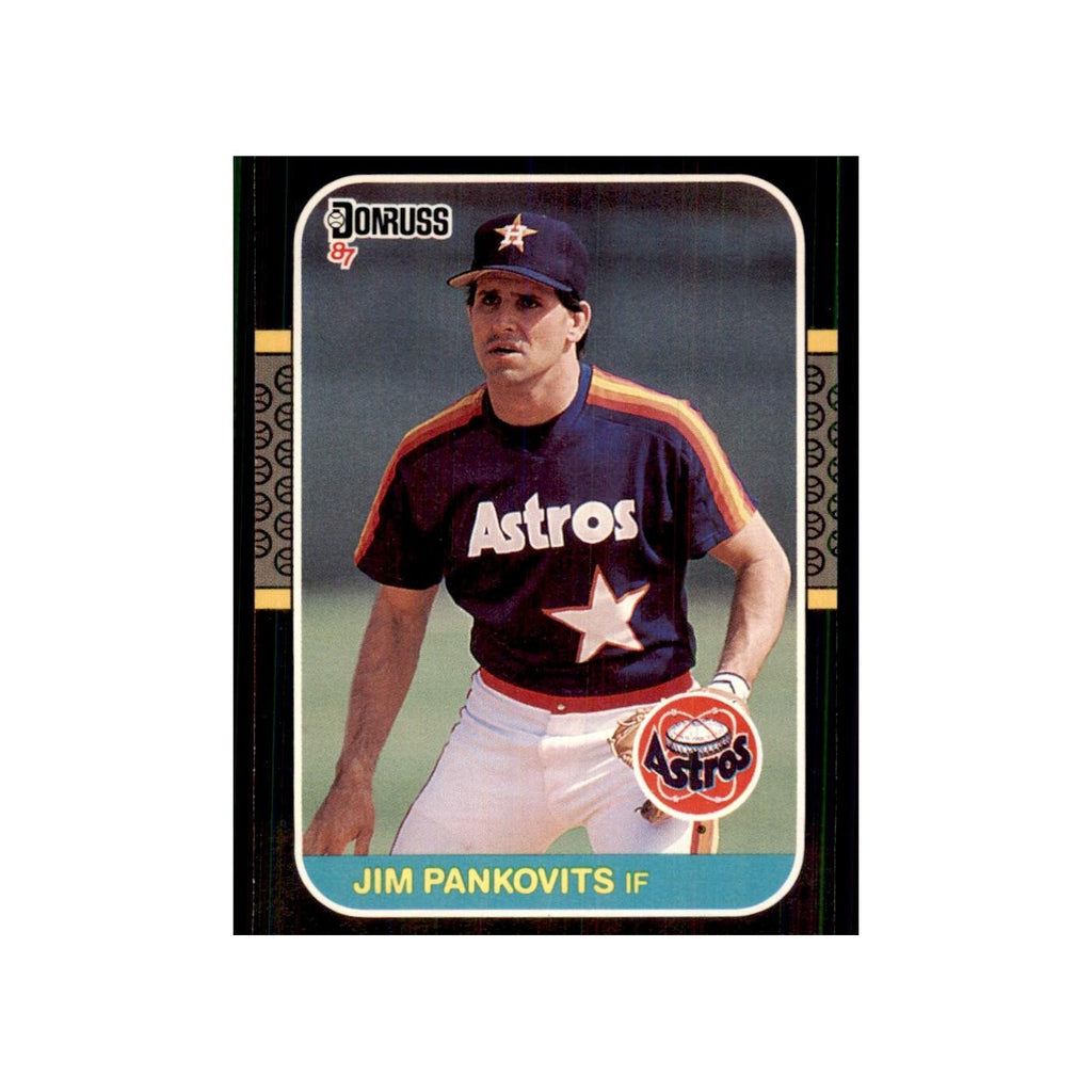 1987 Donruss Jim Pankovits Baseball Cards #605