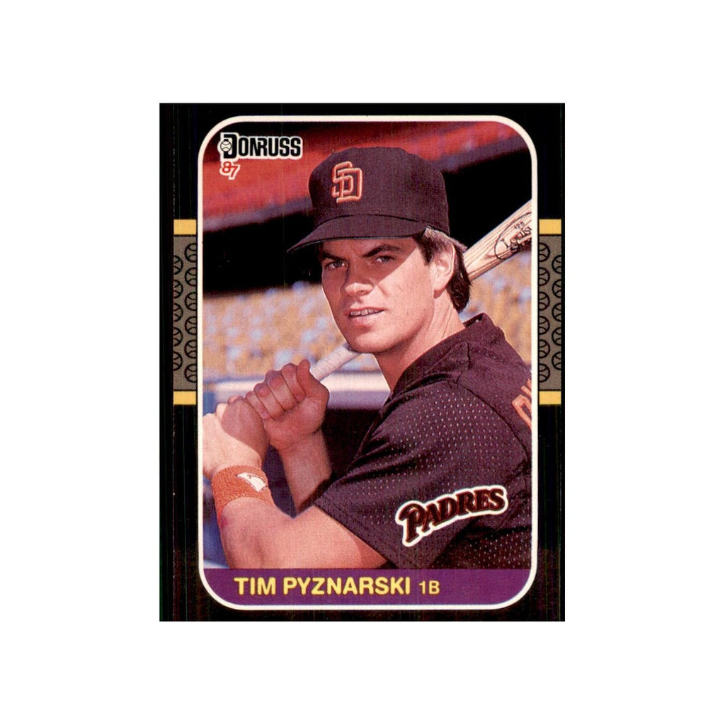1987 Donruss Tim Pyznarski Baseball Cards #654