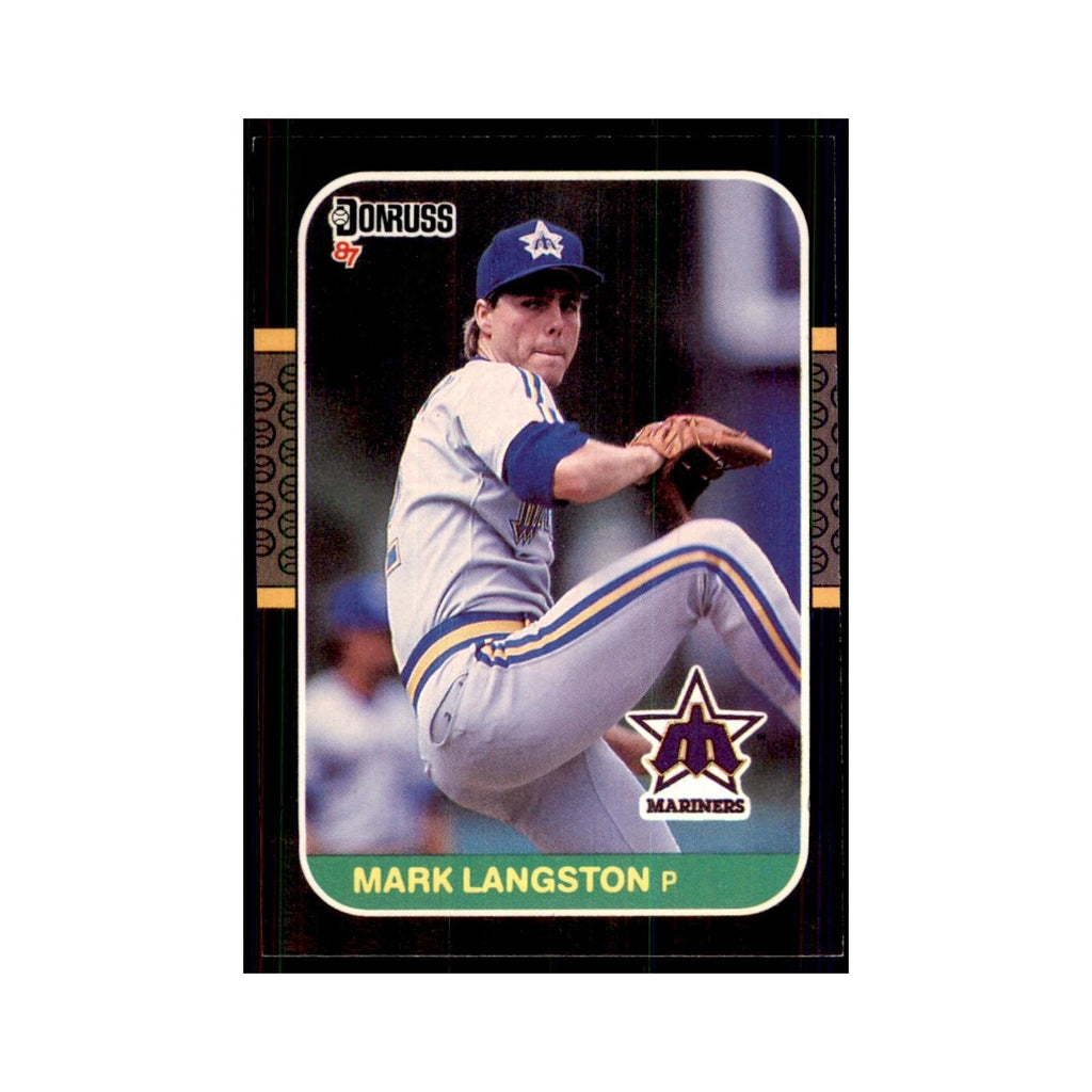 1987 Donruss Mark Langston Baseball Cards #568