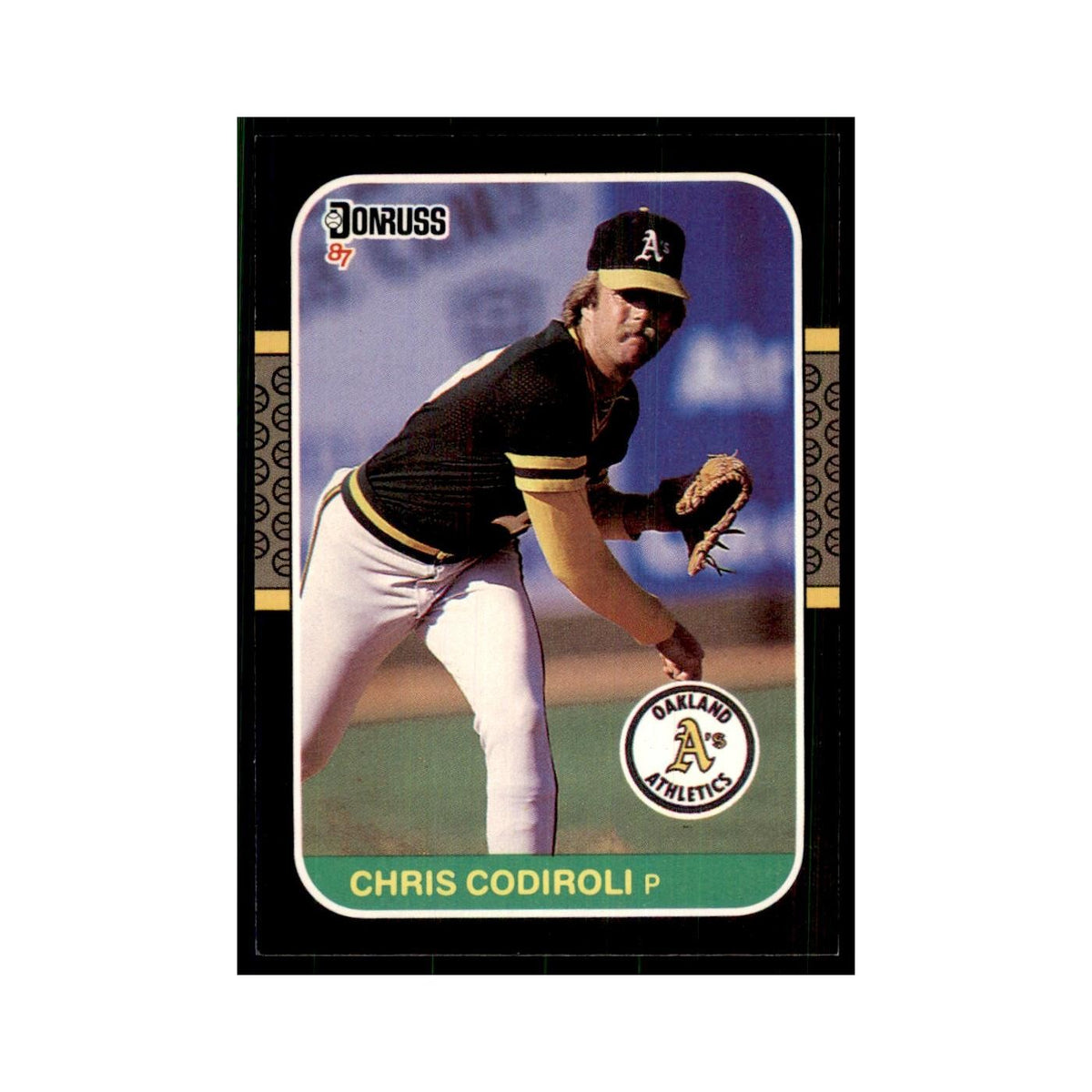 1987 Donruss Chris Codiroli Baseball Cards #226